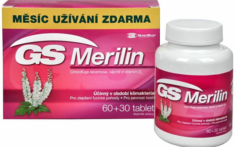 GS Merilin 60 tbl. + 30 tbl. ZADARMO